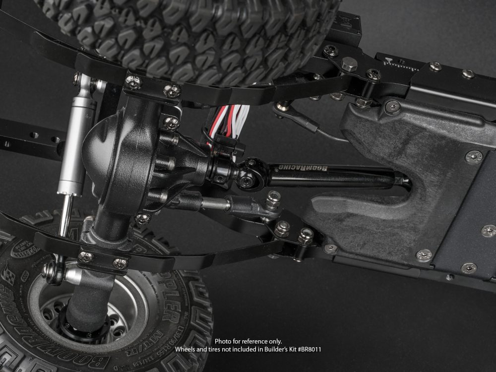 รถสเกลชุดคิท BR8011 : BOOMRACING ชุดคิทสำหรับสร้างรถสเกล 1/10 ขับเคลื่อน 4 ล้อ พร้อมฐานล้อปรับได้ - Image 10