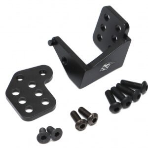แชสซีร์ BR302010BK : Boom Racing Aluminum ขายึดเกียร์แบบยกสูงสำหรับ Defender D90/D110 & G2 Black