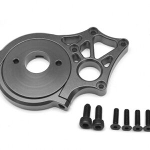 มอเตอร์ BR648008GM : Boom Racing Aluminum Motor Mount – 1 Set Gun Metal for Axial Yeti