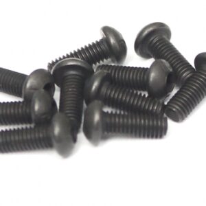 น๊อต – Screw BRASBH3008 : Boom Racing M3x8mm หัวหมวก 12.9 Grade Nickel Plated Screws (10)