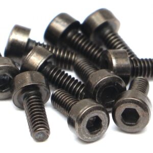 น๊อต BRASCH2005 : Boom Racing M2x5mm Socket Cap Screw 12.9 Grade Nickel Plated Screws (10)