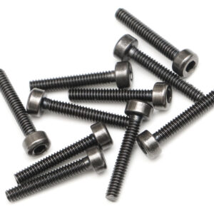 น๊อต BRASCH2012 : Boom Racing M2x12mm Socket Cap Screw 12.9 Grade Nickel Plated Screws (10)