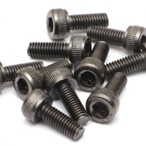 น๊อต BRASCH3008 :BOOMRACING สกรูหัวจม M3x8mm เกรด 12.9 ชุบนิกเกิล (10)