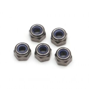น๊อต BRASNUTM4 : Boom Racing Nylon Lock Nut M4 (5)