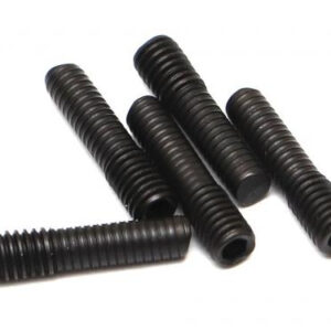 น็อต BRASST3024/DS : Boom Racing M3 2.4*12 SS น๊อตยึดเพลาขับเหล็ก (5 ตัว)