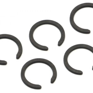 น็อต BRLC7060 : Boom Racing คลิปโลหะ แบบวงกลม (5) for BRX01