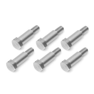 น็อต BRLC7064E : Boom Racing.น๊อตสแตนเลส M3X14 (6 ตัว) สำหรับแหนบ