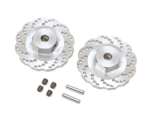 ของแต่ง BRLC7093 : Boom Racing จานเบรกเจาะลายหยักสแตนเลส 12 มม. หกเหลี่ยม (2)