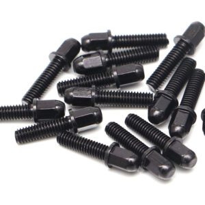น๊อต – Screw BRPROB-19BK : Boom Racing ProBuild™ Mag Seat Lug Nut 12.9 Grade M2.5x9mm น๊อตแต่งล้อรถสเกล(14 ตัว) สีดำ