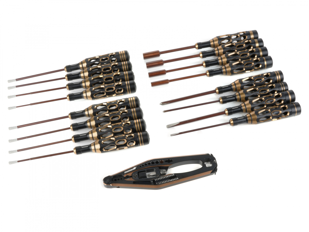 ชุดเครื่องมือ BRT10062 : Boom Racing KUDU™ (17 ชิ้น) + กระเป๋าใส่เครื่องมือ พร้อมการรับประกัน 2 ปี