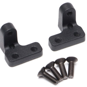 แชสซีส์ BRX020108 : Boom Racing ขายึดเซอร์โว ขวาและซ้าย สีดำ สำหรับ BRX02 109