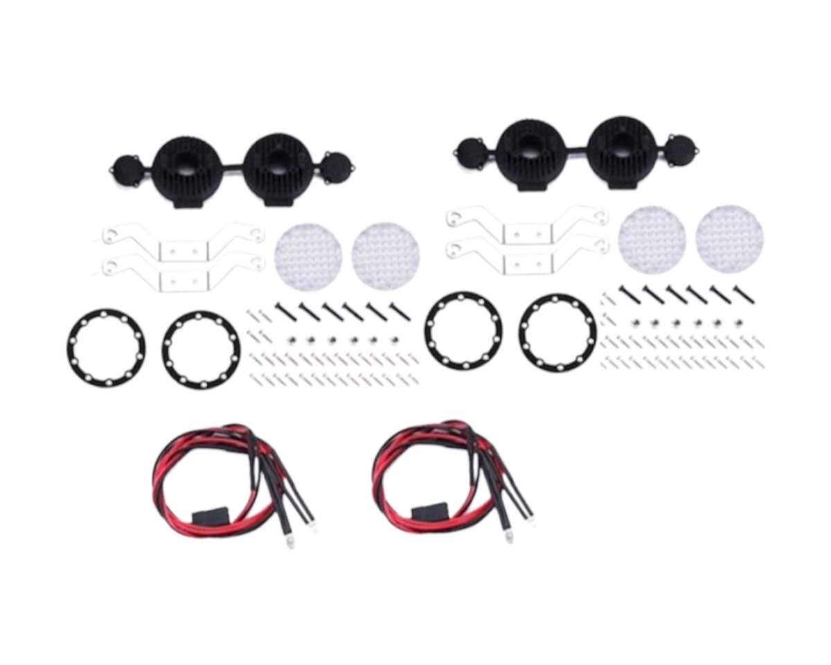 ไฟ ZSP057BK : GPM Racing ไฟหลังคา สปอตไลท์ 4 ดวง ขอบสีดำ