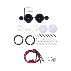 ไฟ ZSP058BK : GPM Racing สปอตไลท์ ติดบนกันชนหน้า ขอบสีดำ