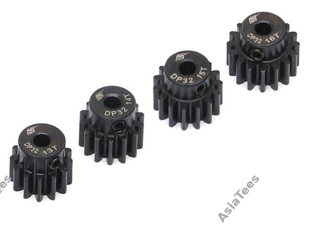 หัวมอเตอร์ – Pinion BRPG32COMBO2-3 : Boom Racing 32P ชุดหัวมอเตอร์ 13T-16T สำหรับแกนมอเตอร์ 3.175mm 4 ชิ้น