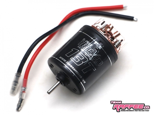 มอเตอร์ TRC/302623-13T : Team Raffee Co. มอเตอร์แรงสูงTerra X™ Pro 13T เทียบเท่า 27T 5-pole 540 High Performance Brushed Motor 2000Kv
