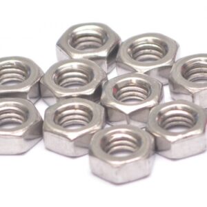 น๊อต TRC/S05003M4 : Team Raffee Co. 304 Stainless Steel Hex Nuts M4 (10)