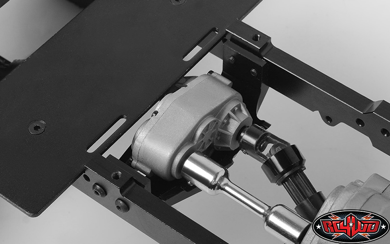 แชสซีร์ Z-S1807 : RC4WD แผ่นกันกระแทก (Skid Plate) Delrin แบบบาง สำหรับเกียร์ Std. TC (D90/D110/Cruiser) - Image 4