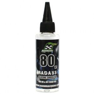 น้ำมันโช๊ค BRSHK080 : Boom Racing BADASS น้ำมันโช้คซิลิโคน 80wt 60ml