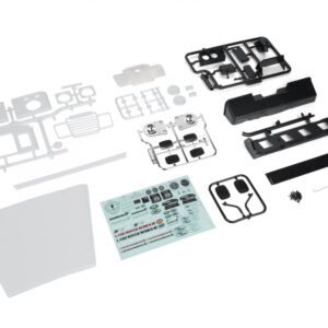 ชุดแต่งบอดี้แข็ง BRX02398 : Boom Racing ชุดดัดแปลงบอดี้ Land Rover® Series 3 สำหรับ BRX02 88