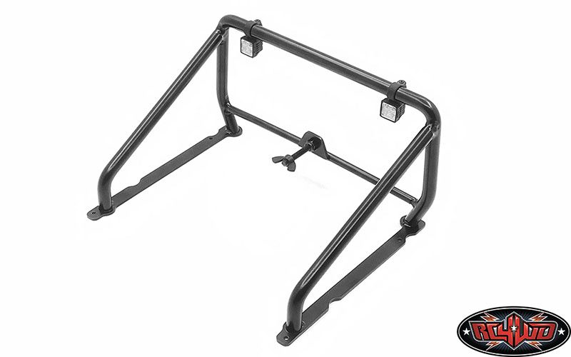 โรลบาร์ VVV-C1089 : CCHAND โรลบาร์พร้อมไฟส่องสว่าง สำหรับ RC4WD Gelande II 2015 Land Rover Defender D90 (แบบปิคอัพ)