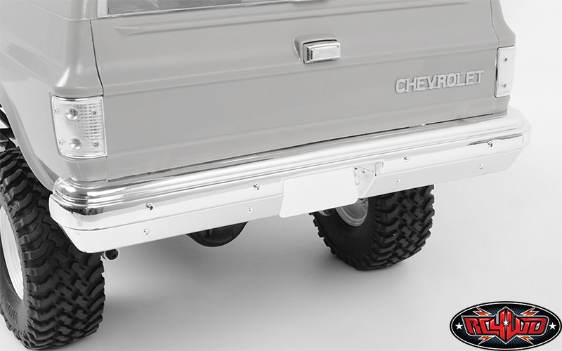 ชุดแต่งบอดี้แข็ง Z-B0094 : RC4WD ชุดชิ้นส่วนกันชนหน้าและกระจังหน้าชุบโครเมียม สำหรับรถ RC4WD Chevrolet Blazer และ K10 - Image 2