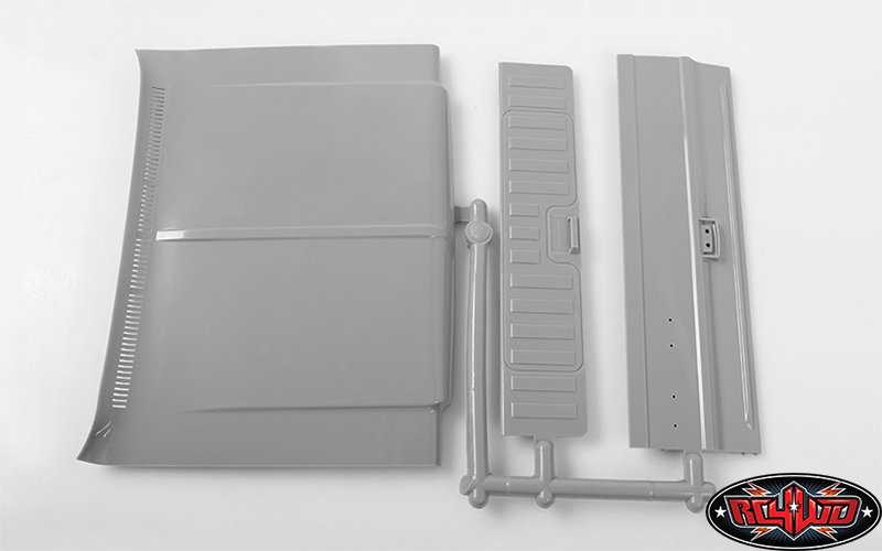 ชุดแต่งบอดี้แข็ง Z-B0098 : RC4WD ชุดชิ้นส่วนฝากระโปรง และฝากระบะท้าย ของรถ RC4WD Chevrolet Blazer and K10