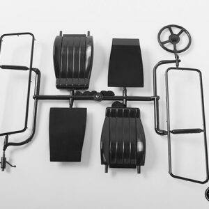 ชุดแต่งบอดี้แข็ง Z-B0100 : RC4WD ชุดชิ้นส่วนเบาะนั่ง พวงมาลัย และอะไหล่ภายในของรถ RC4WD Chevrolet Blazer and K10