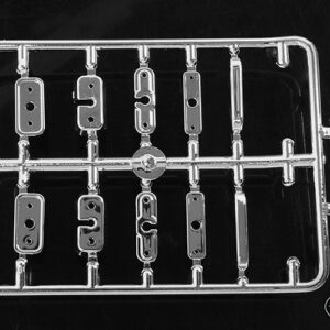 ชุดแต่งบอดี้แข็ง Z-B0104 : RC4WD ชุดชิ้นส่วนมือจับโครเมียมและที่ยึดไฟ LED ของรถ RC4WD Chevrolet Blazer และ K10