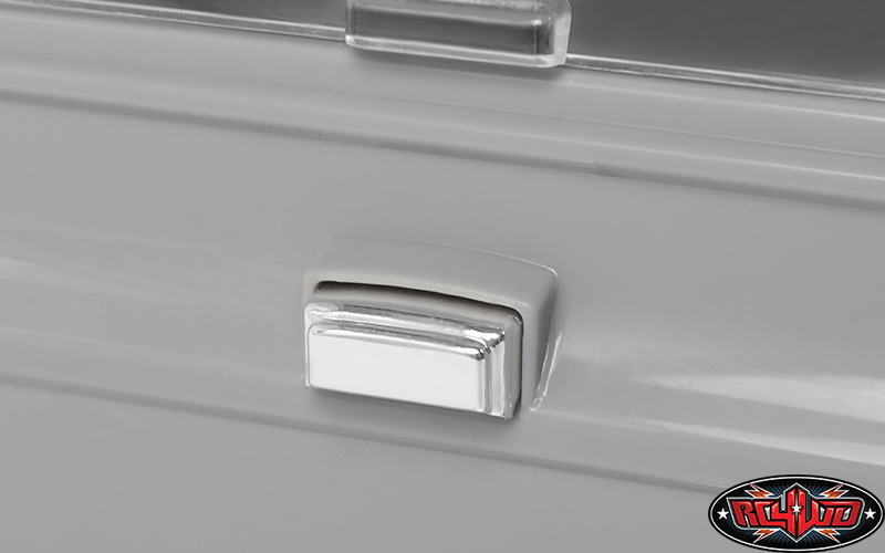 ชุดแต่งบอดี้แข็ง Z-B0104 : RC4WD ชุดชิ้นส่วนมือจับโครเมียมและที่ยึดไฟ LED ของรถ RC4WD Chevrolet Blazer และ K10 - Image 6