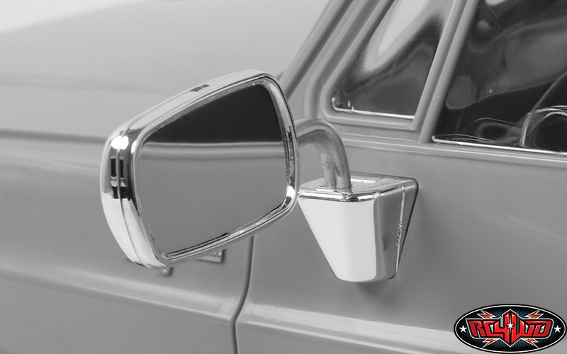 ชุดแต่งบอดี้แข็ง Z-B0106 : RC4WD ชุดประกอบกระจกมองหลังและไฟท้ายโครเมียมของรถ RC4WD Chevrolet Blazer และ K10 - Image 2