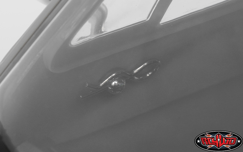 ชุดแต่งบอดี้แข็ง Z-B0106 : RC4WD ชุดประกอบกระจกมองหลังและไฟท้ายโครเมียมของรถ RC4WD Chevrolet Blazer และ K10 - Image 4