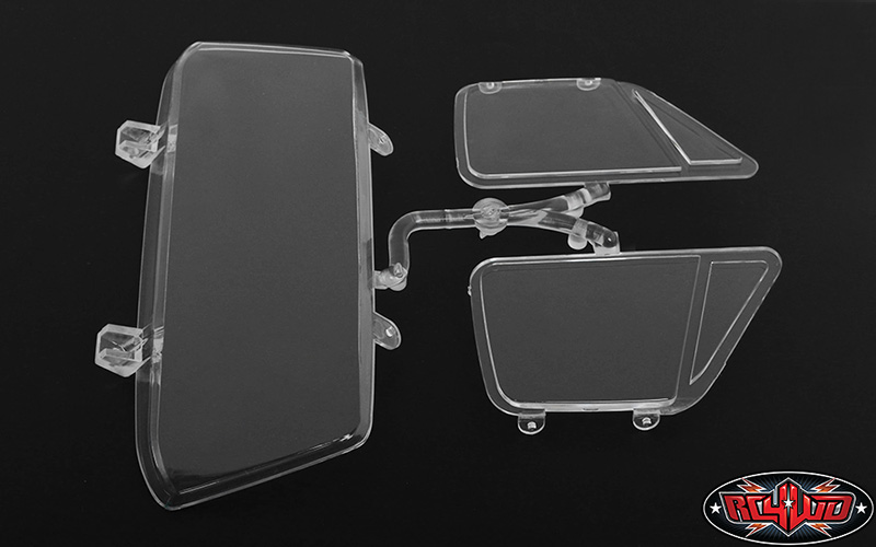 ชุดแต่งบอดี้แข็ง Z-B0114 : RC4WD ชุดชิ้นส่วนหน้าต่างใสสำหรับรถ RC4WD Chevrolet Blazer และ K10