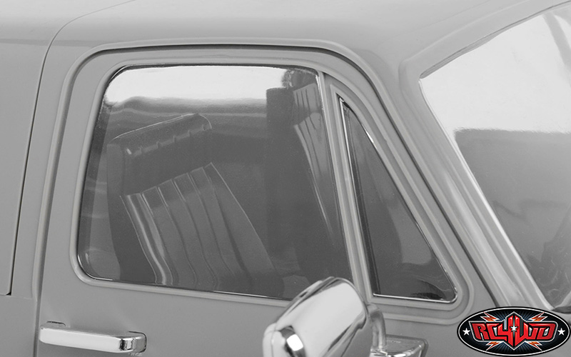 ชุดแต่งบอดี้แข็ง Z-B0114 : RC4WD ชุดชิ้นส่วนหน้าต่างใสสำหรับรถ RC4WD Chevrolet Blazer และ K10 - Image 2