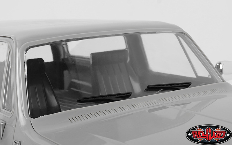 ชุดแต่งบอดี้แข็ง Z-B0114 : RC4WD ชุดชิ้นส่วนหน้าต่างใสสำหรับรถ RC4WD Chevrolet Blazer และ K10 - Image 3