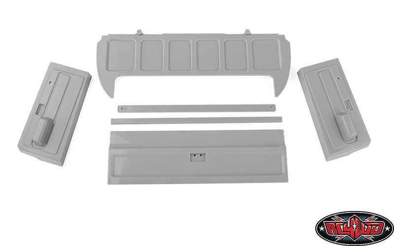 ชุดแต่งบอดี้แข็ง Z-B0266 : RC4WD ชุดชิ้นส่วนด้านหลังแค็บ, ฝาประตู และแผงประตูของรถ RC4WD Chevrolet K10 Scottsdale
