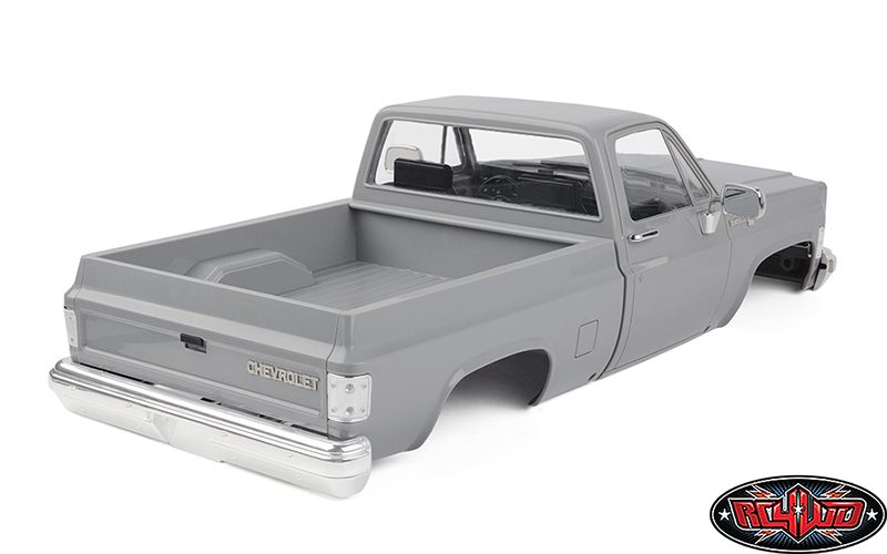 ชุดแต่งบอดี้แข็ง Z-B0266 : RC4WD ชุดชิ้นส่วนด้านหลังแค็บ, ฝาประตู และแผงประตูของรถ RC4WD Chevrolet K10 Scottsdale - Image 6