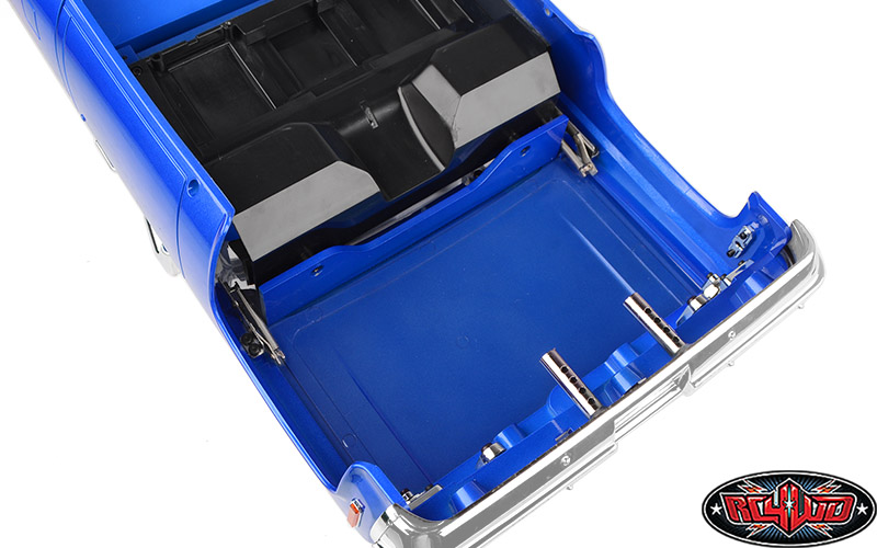 ชุดแต่งบอดี้แข็ง Z-S0157 : RC4WD ชุดบานพับฝากระโปรงแบบมีสปริงสำหรับรถ RC4WD Chevrolet Blazer และ K10 - Image 5