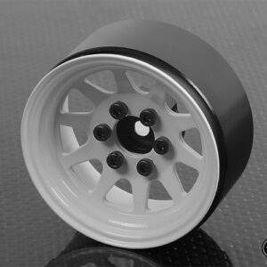 ล้อ1.9 Z-W0208 : RC4WD  ล้อเหล็ก OEM ขนาด 1.9 นิ้ว สีขาว (Beadlock Wheels)