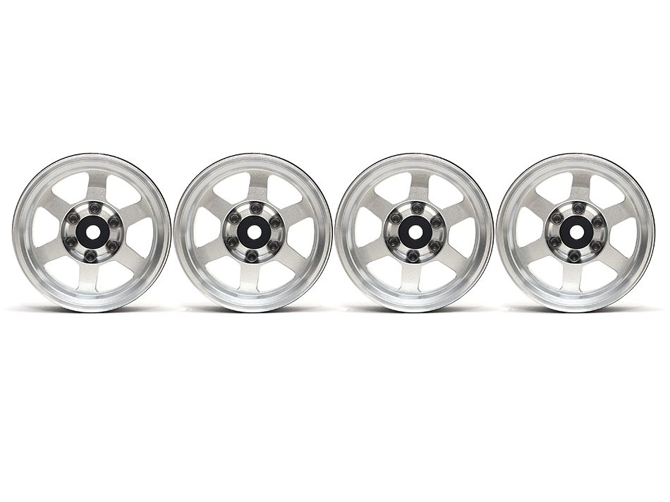 ล้อ1.9 BRW780913S : Boom Racing TE37XD KRAIT™ 1.9 ล้อบีทล็อกอะลูมิเนียมแบบลึกสีเงิน - Image 4