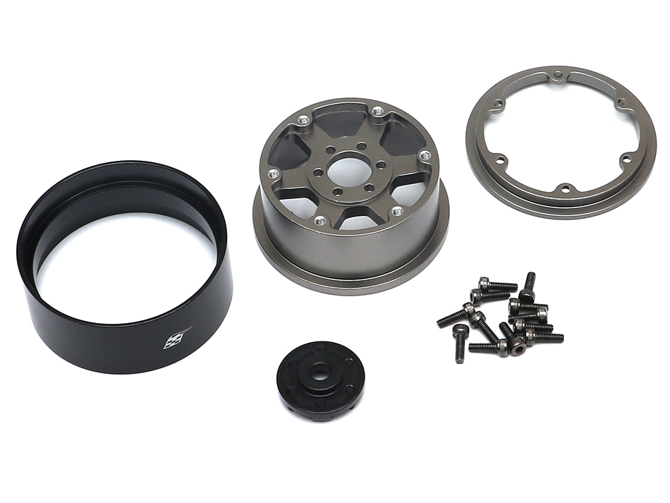 ล้อ1.9 BRW780913BK : Boom Racing TE37XD KRAIT™ 1.9 ล้อบีทล็อกอะลูมิเนียมแบบลึกสีดำ - Image 3