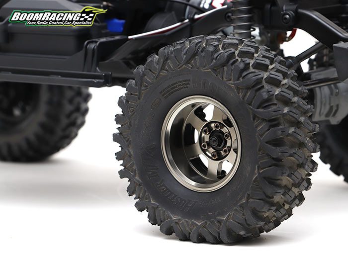 ล้อ1.9 BRW780913S : Boom Racing TE37XD KRAIT™ 1.9 ล้อบีทล็อกอะลูมิเนียมแบบลึกสีเงิน - Image 6