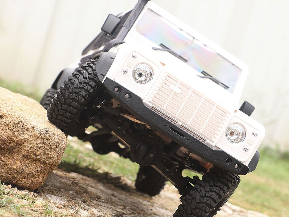 รถสเกลชุดคิท BR8004 : Boom Racing ชุดแชสซีร์ สเกล 1/10 4WD แบบลิ้งค์ สำหรับบอดี้ Team Raffee Co. D110 รุ่น BRX02 - Image 10