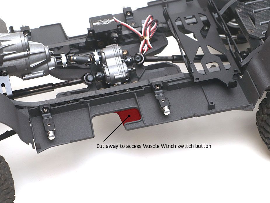 บังโคลน BRX020071 : Boom Racing แผ่นกันกระแทกข้างไนล่อน B3D™ รุ่น V2 สำหรับ BRX02 / BRX02 6x6 - Image 3