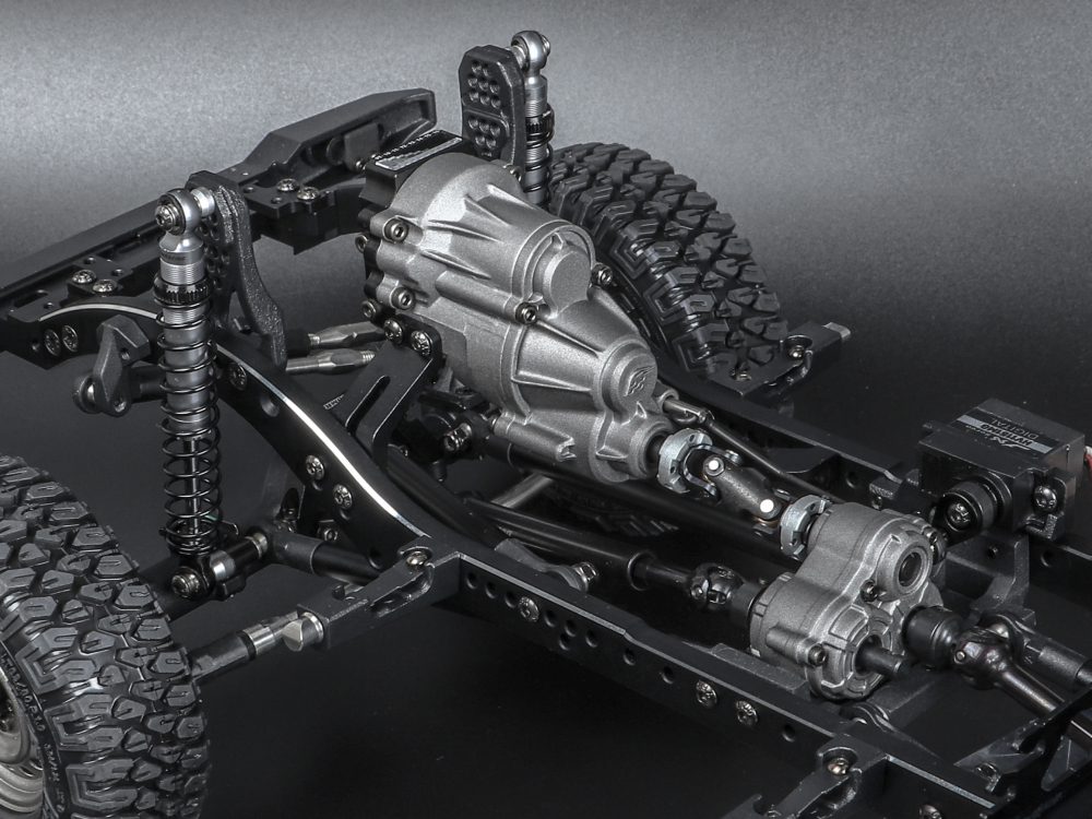 รถสเกลชุดคิท BR8004 : Boom Racing ชุดแชสซีร์ สเกล 1/10 4WD แบบลิ้งค์ สำหรับบอดี้ Team Raffee Co. D110 รุ่น BRX02 - Image 8