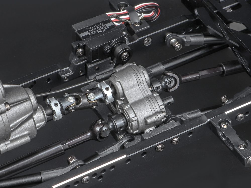 รถสเกลชุดคิท BR8004 : Boom Racing ชุดแชสซีร์ สเกล 1/10 4WD แบบลิ้งค์ สำหรับบอดี้ Team Raffee Co. D110 รุ่น BRX02 - Image 6