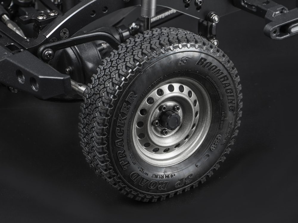รถสเกลชุดคิท BR8004 : Boom Racing ชุดแชสซีร์ สเกล 1/10 4WD แบบลิ้งค์ สำหรับบอดี้ Team Raffee Co. D110 รุ่น BRX02 - Image 3