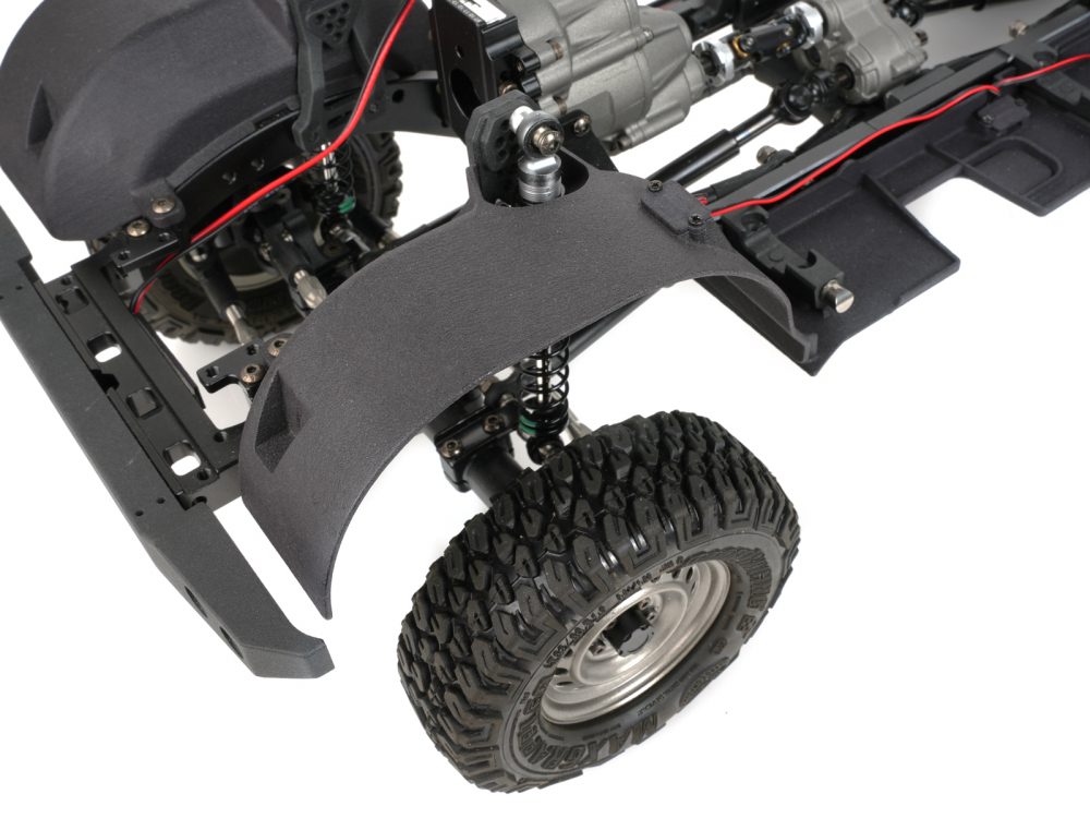 บังโคลน BRX020070F : Boom Racing ชุดบังโคลนในด้านหน้า B3D™ Nylon รุ่น V2 สำหรับ BRX02 และ BRX02 6x6 - Image 5