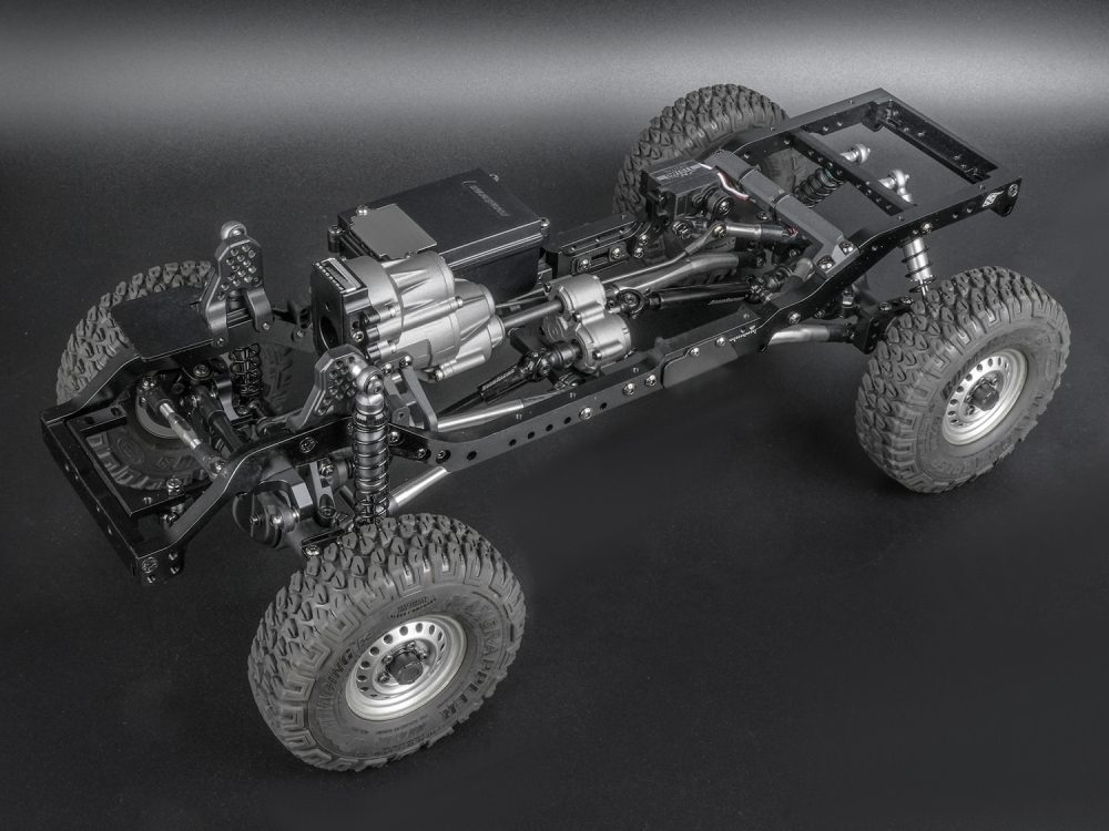 รถสเกลชุดคิท BR8013 : Boom Racing BRX01 AWBชุดแชสซีวิทยุบังคับ 1/10 4WD แบบลิงก์ ปรับความยาวฐานล้อได้ พร้อมตัวถัง ZIL Pickup สำหรับรุ่น BRX01 AW2 - Image 2