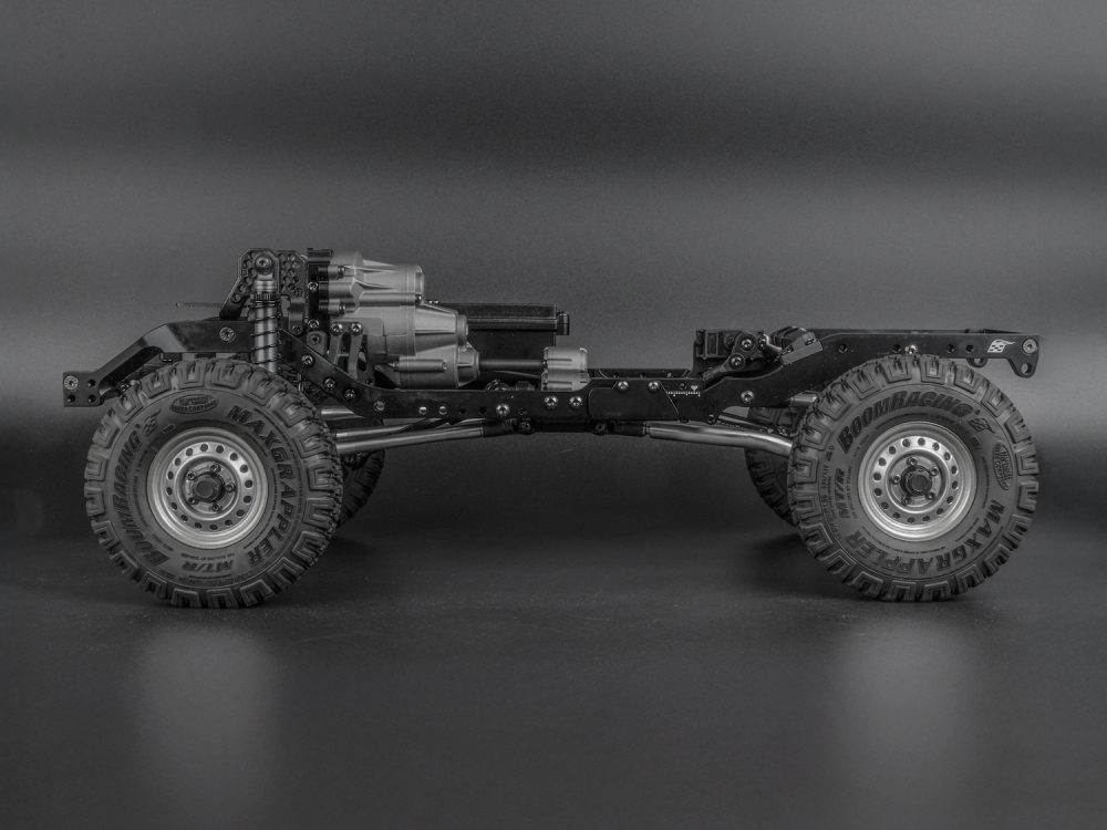 รถสเกลชุดคิท BR8013 : Boom Racing BRX01 AWBชุดแชสซีวิทยุบังคับ 1/10 4WD แบบลิงก์ ปรับความยาวฐานล้อได้ พร้อมตัวถัง ZIL Pickup สำหรับรุ่น BRX01 AW2 - Image 3