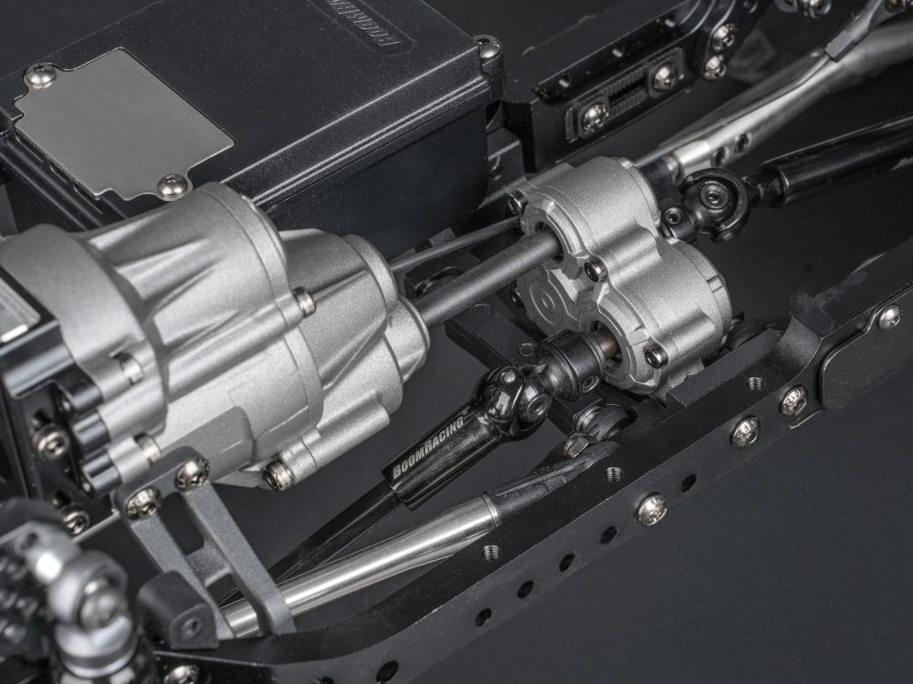 รถสเกลชุดคิท BR8013 : Boom Racing BRX01 AWBชุดแชสซีวิทยุบังคับ 1/10 4WD แบบลิงก์ ปรับความยาวฐานล้อได้ พร้อมตัวถัง ZIL Pickup สำหรับรุ่น BRX01 AW2 - Image 5
